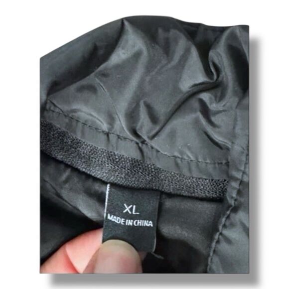 NWT Kenneth Cole Awearness Long Coat Navy Removable Bib Single Breast Men’s XL - Picture 8 of 14